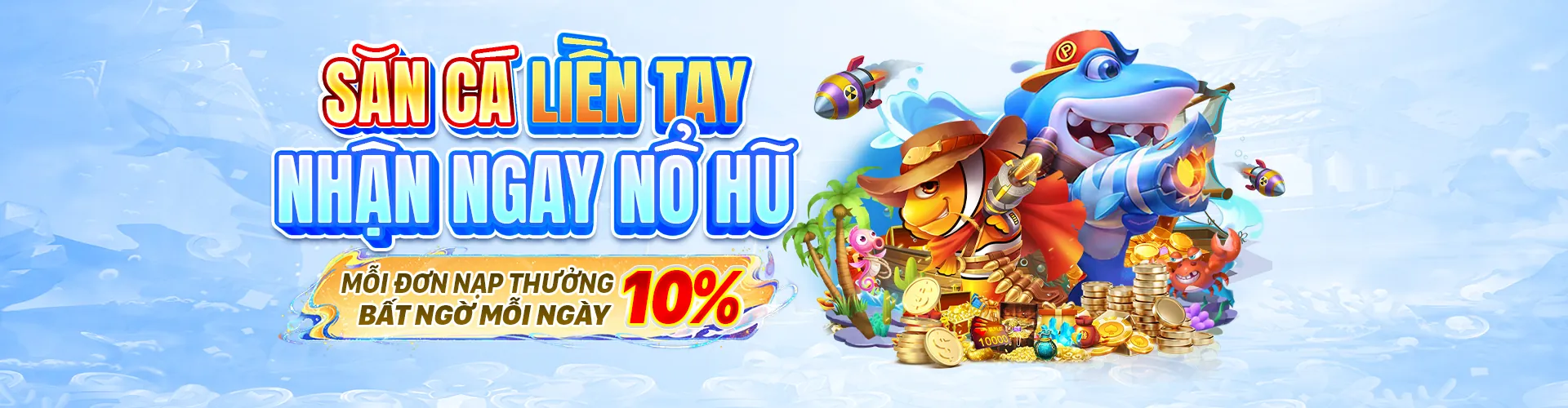 Thế giới bắn cá đầy màu sắc với VN123 Code